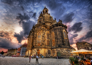 Building, Dresden, Germany, , , Architecture, Church, Cloud, Dresden Frauenkirche, Religious, Sky HD wallpaper
