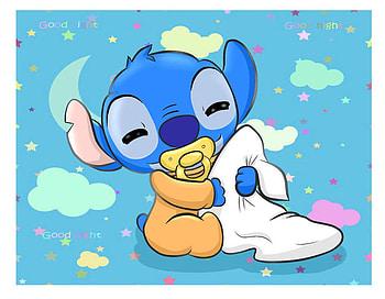 stitch baby kawaii, Cute Baby Stitch HD wallpaper
