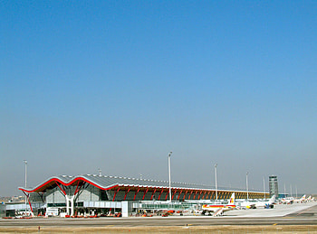 Madrid-Barajas Airport, San Francisco skyline, Travels, Airport HD wallpaper