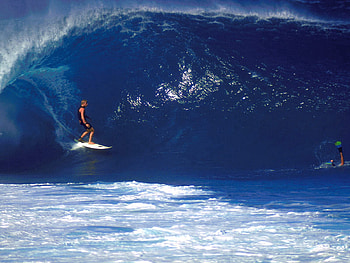 Sports, Serfing, Guy, Wave, Board HD wallpaper