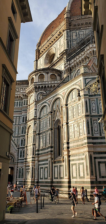Cathedral of Santa Maria del Fiore, Florence Italy, background editor, Travel aesthetic HD phone wallpaper