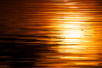 Nature, Water, Sunset, Sea, Glare, Glow HD wallpaper