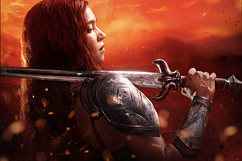 movie, Red Sonja, woman warrior HD wallpaper