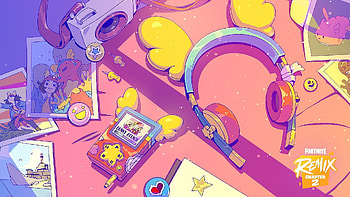 Fortnite Remix – Vibrant Gaming Vibes in Full Detail, video game, Fortnite HD wallpaper