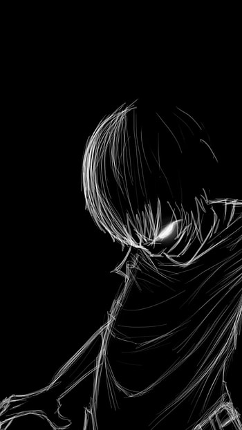 black, dark, scary HD phone wallpaper