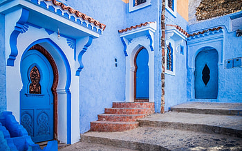 Morocco, Travels, Chefchaouen, Background HD wallpaper