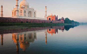 Taj Mahal, India, Majestic architecture HD wallpaper