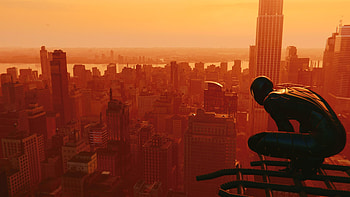 Spiderman Over The City, spiderman, superheroes, artwork, digital-art, art, reddit HD wallpaper