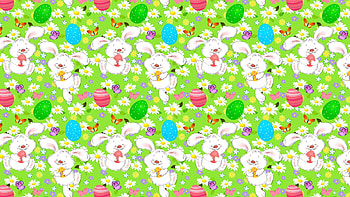 Easter Bunnies, , texture, bunnies, easter HD wallpaper