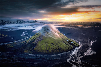 Icelandic Highlands, nature HD wallpaper
