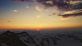 Mountains Cordillera, mountains, nature HD wallpaper