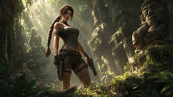 Tomb Raider Evolution, tomb-raider, lara-croft, artwork, art, digital-art, games, video-games, ai, deviantart HD wallpaper