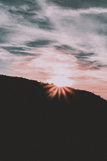 Nature, Sky, Beams, Rays, Slope, Sunlight HD phone wallpaper