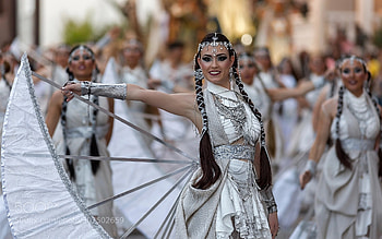 Brasil Carnival, girl, woman, vicente concha, white, people HD wallpaper
