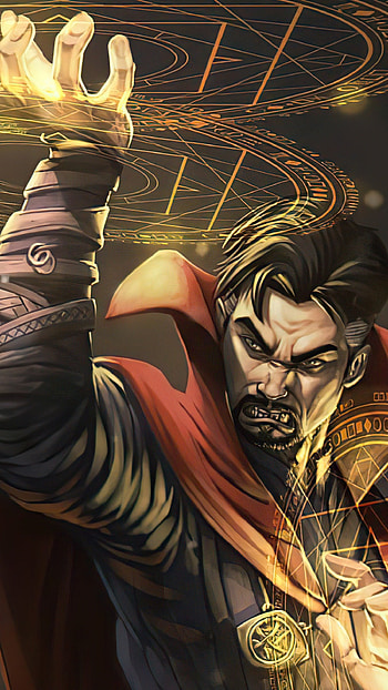 Doctor Strange In The Multiverse Of Madness, Cartoon, Art, Doctor Strange HD phone wallpaper