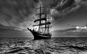 Transport, Landscape, Ships, Sea HD wallpaper