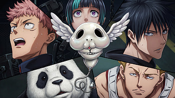 Jujutsu Kaisen 3rd Season - Sorcerers/Panda/Yuji/Megumi/Kirara/Hikari, Jujutsu Kaisen 3rd Season, Anime, Panda (Jujutsu Kaisen) HD wallpaper