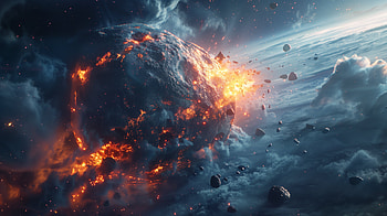 Majestic Meteorite Shower, meteorite HD wallpaper