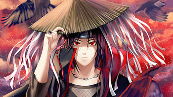 Itachi Uchiha Mangekyo Sharingan Sharingan Naruto HD wallpaper