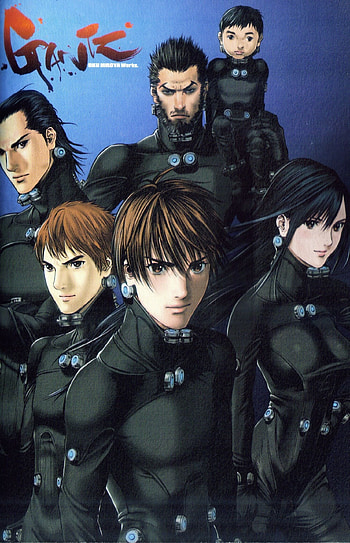 Gantz, Seinen genre, Dark themes, Brutal battles HD phone wallpaper