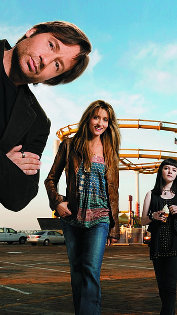 Screen beauty, Californication series, Hank Moody's charm, TV magic HD phone wallpaper