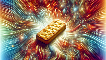 Cosmic Biscotti Bliss - Ultra, biscotti, cookie, cosmic, swirl, dessert HD wallpaper