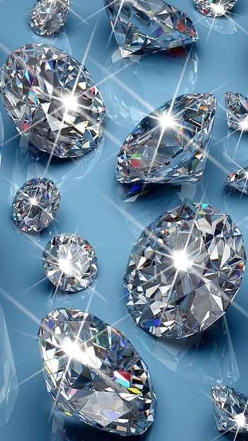 Blue Diamond, Beautiful, Shiny Diamonds, shiny, diamonds HD phone wallpaper