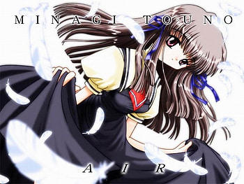 Air_Minagi, cute, anime, air, minagi HD wallpaper
