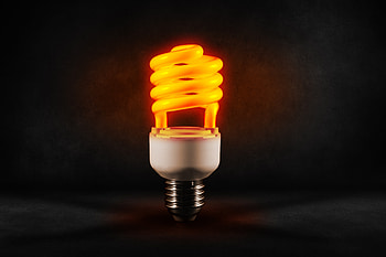 Shine, Light, Miscellanea, Miscellaneous, Lamp, Spiral, Energy Saving HD wallpaper