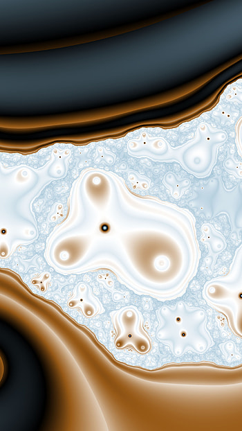 Trippy Psychedelic Fractal, Abstract, fractal HD phone wallpaper