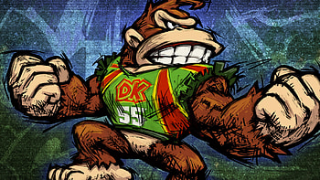 Super Mario Strikers, Video Game, Donkey Kong, Gamecube, Nintendo, Shirt, Mario HD wallpaper