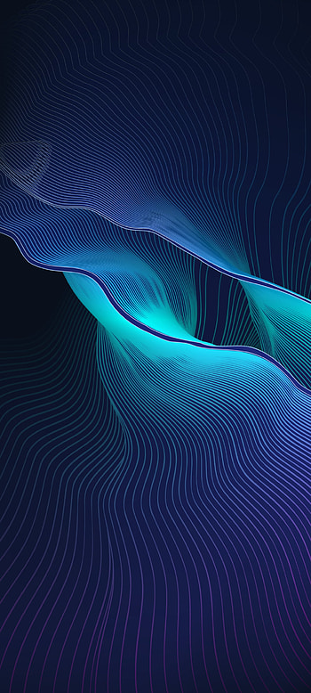 Nubia Red Magic, aqua, magenta HD phone wallpaper