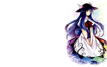 Anime, Girl, Pretty, Hat HD wallpaper