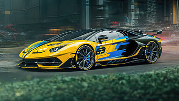 2023 Lamborghini Aventador SVJ Outdoor, lamborghini-aventador-svj, lamborghini-aventador, lamborghini, cars HD wallpaper