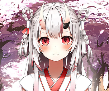 Nakiri Ayame, hololive, Nakiri Ayame, Anime, Virtual Youtuber HD wallpaper