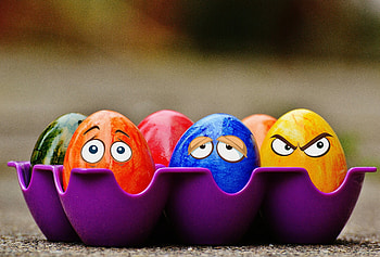 Holidays, Eggs, Easter, Eyes, Emotions HD wallpaper