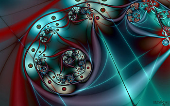 Abstract, Patterns, Shine, Light, Lines, Rotation HD wallpaper