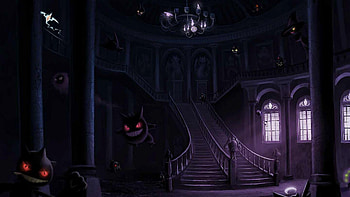 Gengar , Imposing figure, Shadowy presence, Classic Pokmon design HD wallpaper