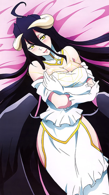 Overlord, Albedo, HTC One , Kawaii mobile HD phone wallpaper