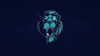 Lion Opening Mouth Illustration , lion, animals, artist, artwork, digital-art HD wallpaper