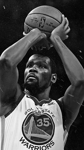 Monochrome, Kevin Durant HD phone wallpaper