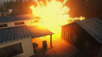 Teardown "Art Vandals" map cinematic explosion, video game HD wallpaper