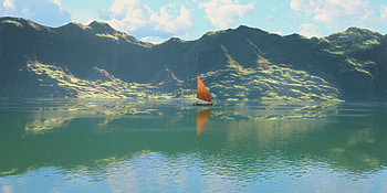 Flow (2024) - Stunning of Tranquil Waters, movie, Flow (2024) HD wallpaper