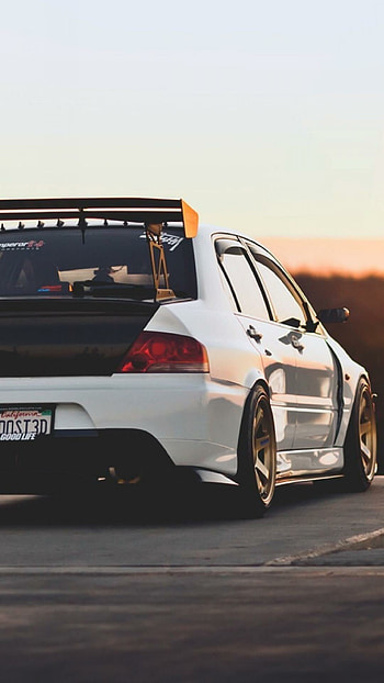 Mitsubishi Evo , background, Automotive enthusiasm, Home screen customization HD phone wallpaper
