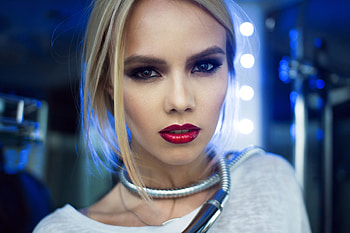 Unknown Model, babe, lady, model, blonde, woman HD wallpaper