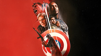 Captain America Brave New World Heroic Poster, captain-america-brave-new-world, movies, 2024-movies, superheroes, artwork, captain-america, artist, anthony-mackie, red-hulk, deviantart HD wallpaper