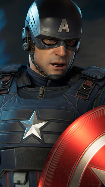 Captain America, marvel comics, avengers HD phone wallpaper