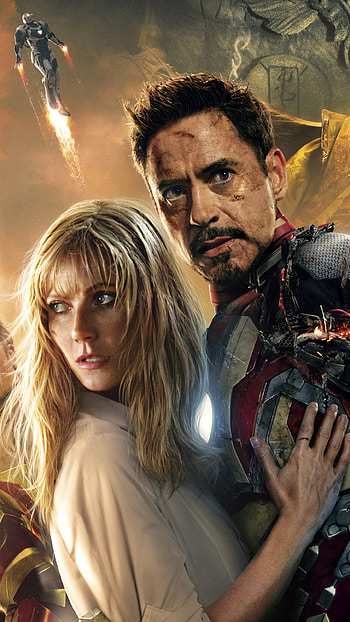 Pepper Potts, Robert Downey Jr. HD phone wallpaper