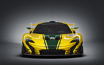 Mclaren P1 Gtr, Vehicles, Car, Mclaren, Yellow Car HD wallpaper