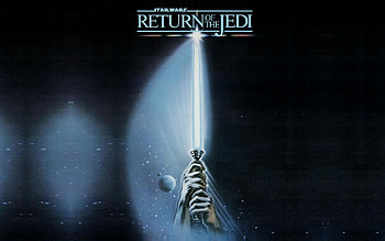 Return of the Jedi, Stunning , Iconic scenes, Star Wars trilogy HD wallpaper